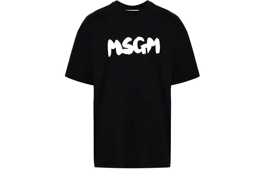 MSGM Msgm logo-print T-shirt