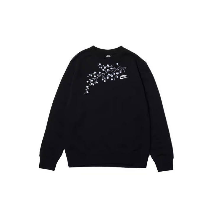 Nike Nike Sweatshirts Men's Black Crew Neck Moderate Regular