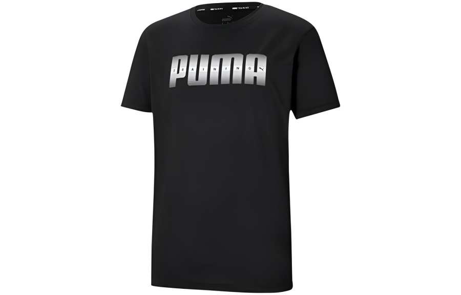PUMA T Shirts Men's Crew Neck Moderate Straight Fit
