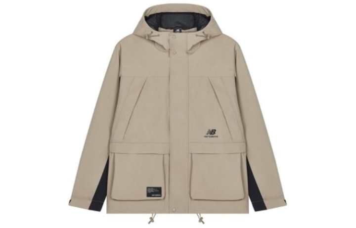 New Balance New Balance Jackets Men's Khaki Hooded Moderate Workwear