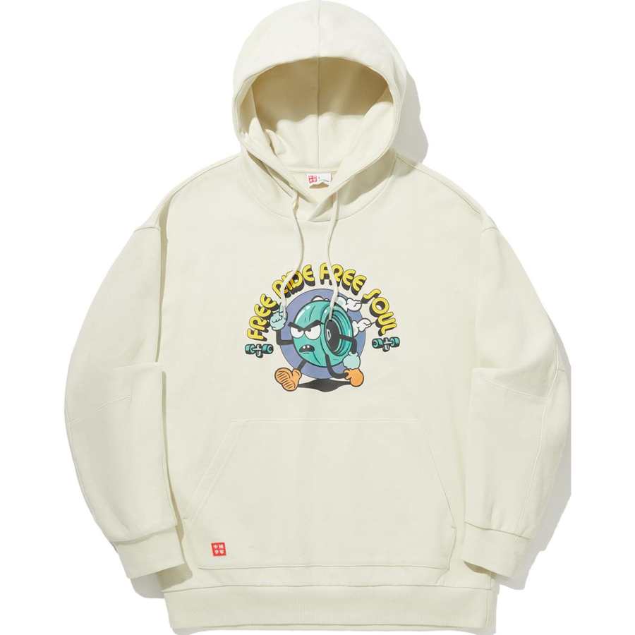 Li-Ning Li Ning Sweatshirt Unisex Creamy Yellow