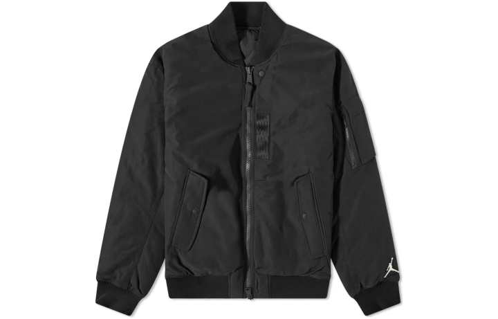 Jordan Jordan Jackets Men's Black Crew Neck Moderate Other