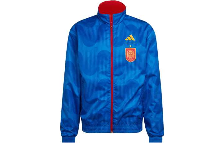 Adidas Adidas Jackets Men's Blue Red Stand Collar Moderate Other