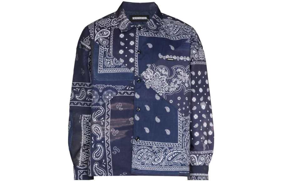 NEIGHBORHOOD Jackets Men's Dark Blue Lapel Moderate Other