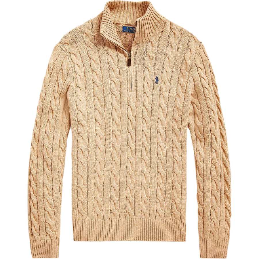 Polo Ralph Lauren cable-knit zip sweater
