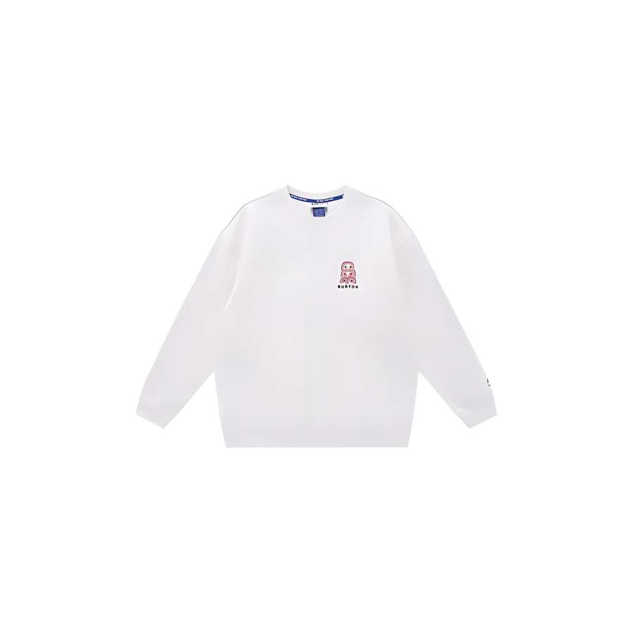 BURTON BURTON Board Sweatshirt Unisex White