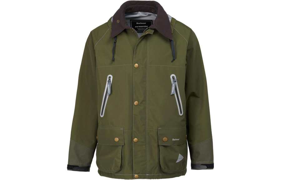 BARBOUR x And Wander FW22 Jackets & Coats Men's Green