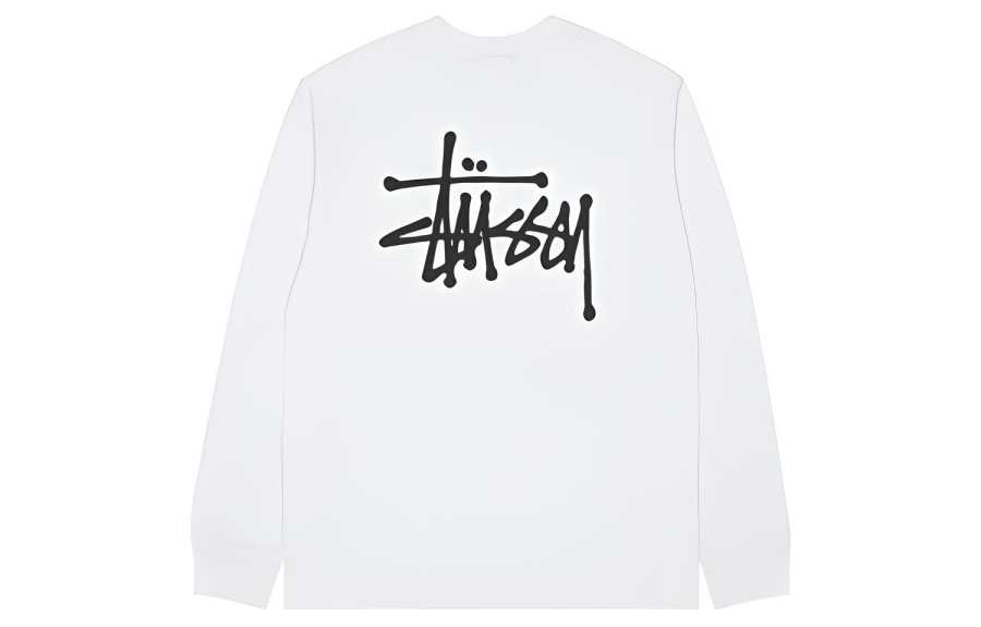 Stussy Basic Stussy Pigment Dyed L/S T shirt