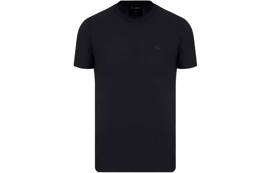 EMPORIO ARMANI Logo Patch Crewneck T Shirt