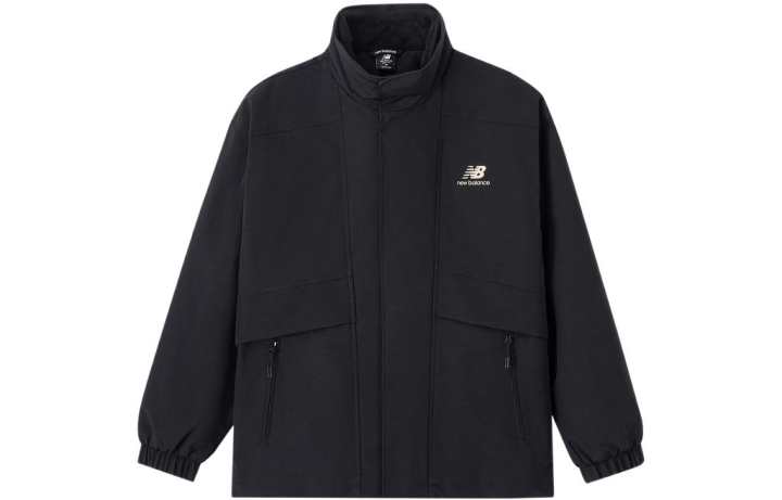 New Balance New Balance Jackets Men's Black Stand Collar Moderate Other