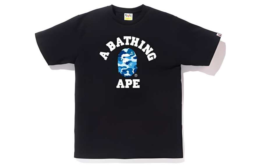 A BATHING APE A BATHING APE SS23 Men's ABC CAMO COLLEGE TEE
