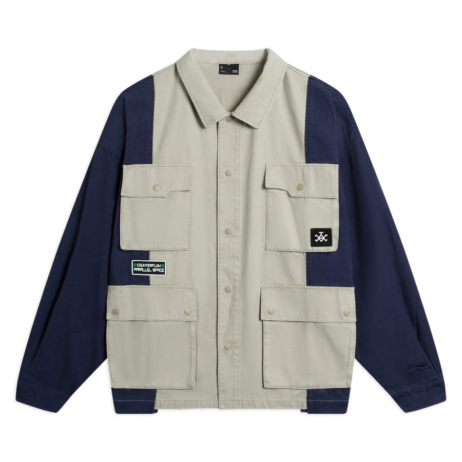 Li-Ning Li Ning CF Tracing Jacket Men's Elm Branch Green