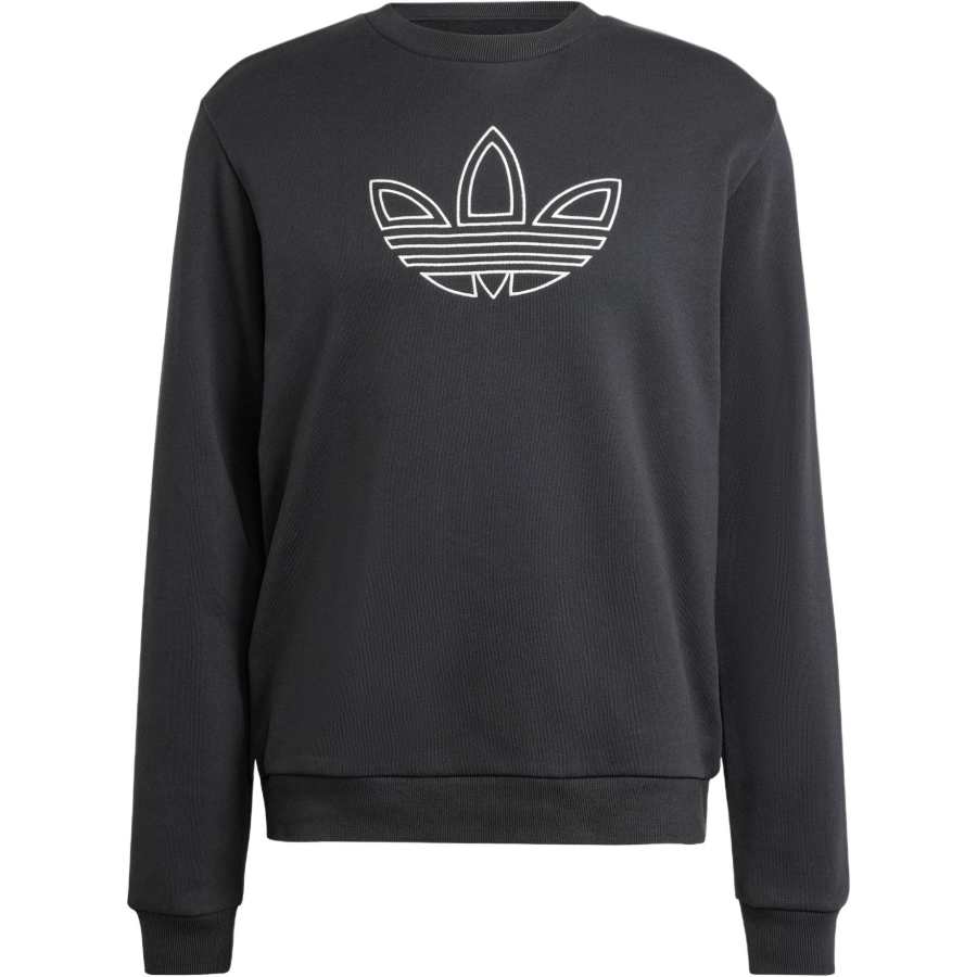 Adidas Originals TREFOIL CREW Sweatshirt Men's Black