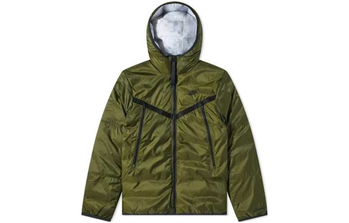 Nike Nike Jackets Men's Green Hooded Moderate Other
