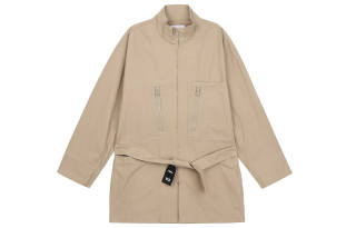 Y-3 Y 3 Jackets Men's Khaki Stand Collar Moderate Other