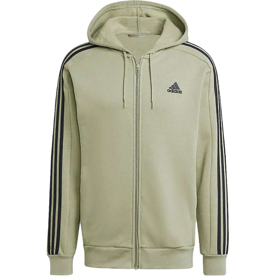 Adidas Adidas Clothing Sweatshirts Men's Green Hooded Thickened