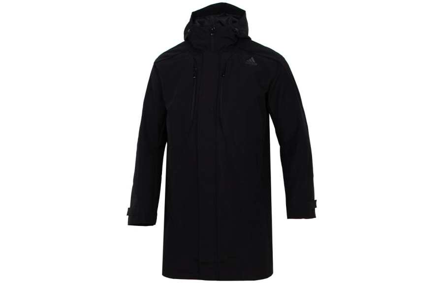 Adidas Adidas Jackets Men's Black Hooded Moderate Other