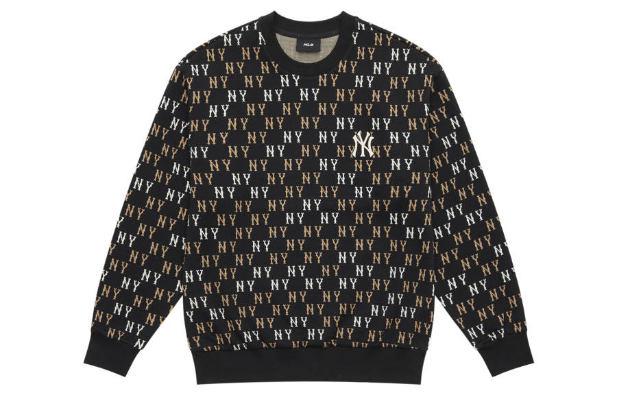 MLB MLB MONOGRAM 24FW Crew Neck Sweatshirt Unisex Black