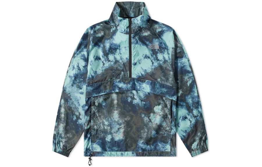 THE NORTH FACE Jackets Men's Blue Black Crew Neck Moderate Other