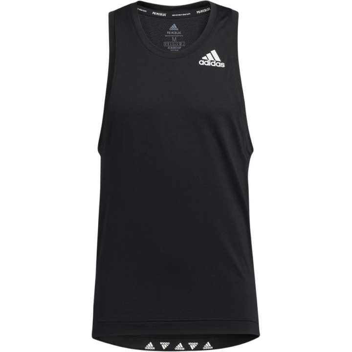 Adidas Adidas Tank Tops Men's Black Crew Neck Moderate Other