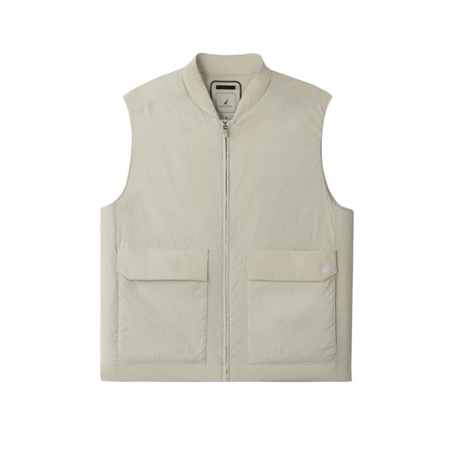 NAUTICA Tank Top Men's Almond Gray