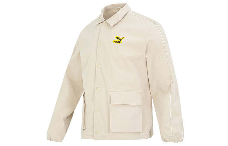 PUMA Classics Street Sport Woven Jacket Men's Ecru
