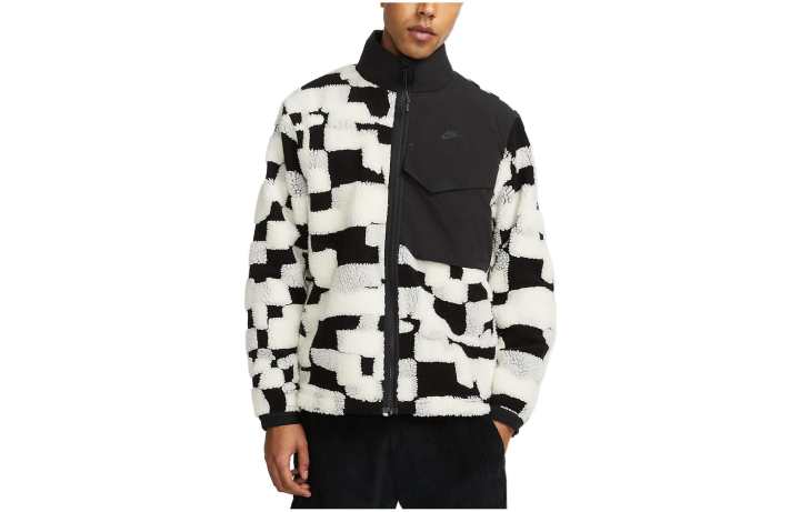 Nike Nike SPORTSWEAR TECH PACK Jackets Men's Black/White Stand Collar Moderate Other