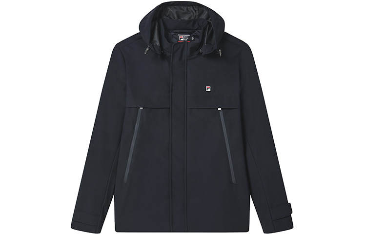 FILA Jackets Men's Legend Blue Detachable Hood Moderate Other