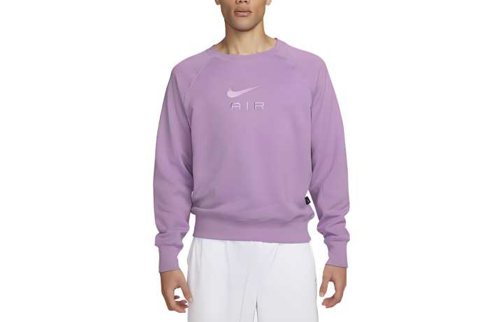 Nike Nike Sweatshirts Men's Violet Crew Neck Moderate Regular