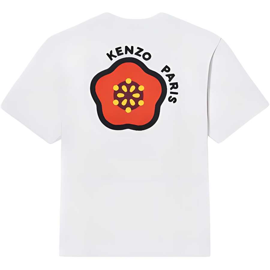 KENZO KENZO Pop Embroidered Oversized T Shirt