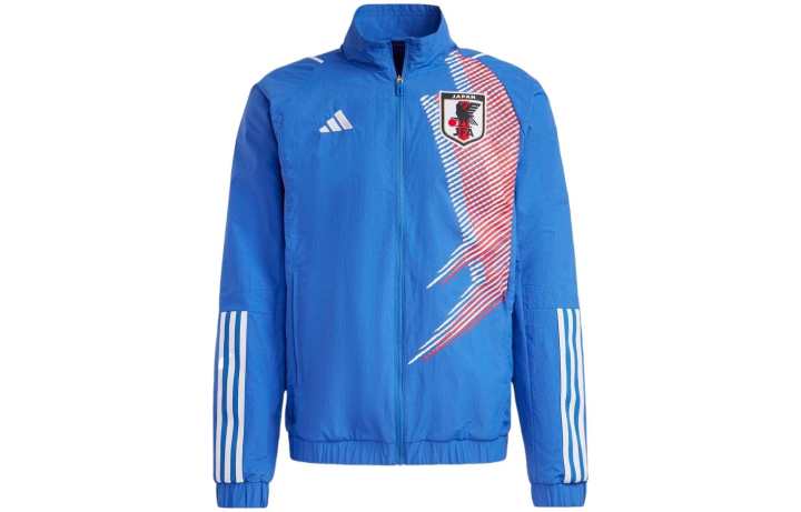 Adidas Adidas Jackets Men's Blue Stand Collar Moderate Other