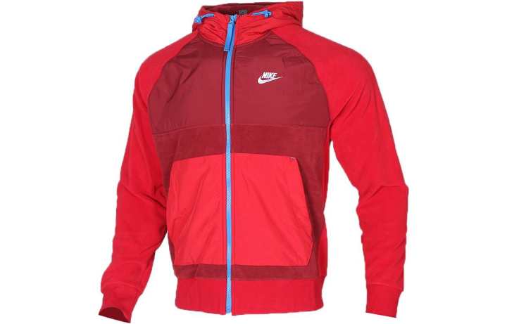 Nike Nike Jackets Men's Red Hooded Moderate Other