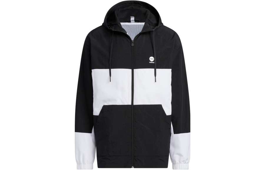 Adidas Neo Jackets Men's Black Hooded Moderate Other
