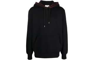 Alexander McQueen 【Previous Season】logo-print cotton hoodie