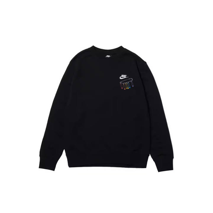 Nike Nike Sweatshirts Men's Black Crew Neck Moderate
