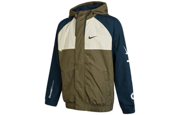 Nike Nike Sportswear Jacket Spring Men's Olive Green