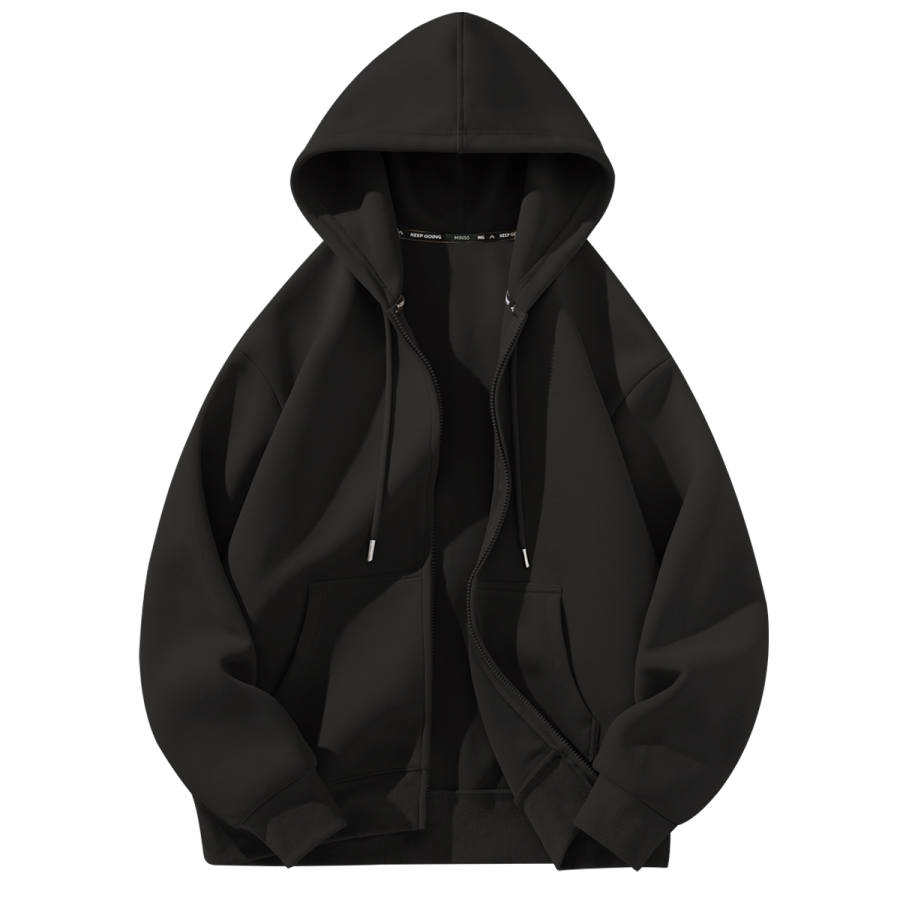 MINISO Sweatshirts Unisex Hooded Moderate Cardigan