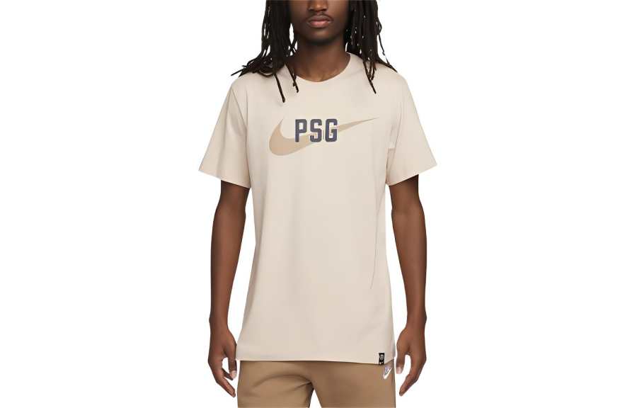 Nike Nike Paris Saint Germain Swoosh T Shirt Men's Apricot