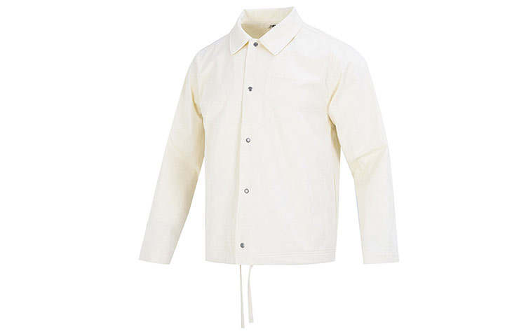 New Balance New Balance Jackets Unisex Ivory Lapel Moderate Other
