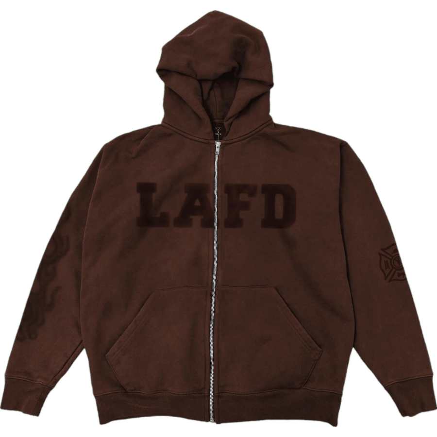 Travis Scott Travis Scott Lafd Zip Hoodie