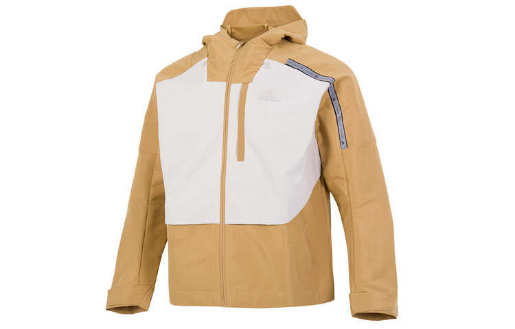 Adidas Adidas Jackets Men's Brown Yellow Hooded Moderate Other