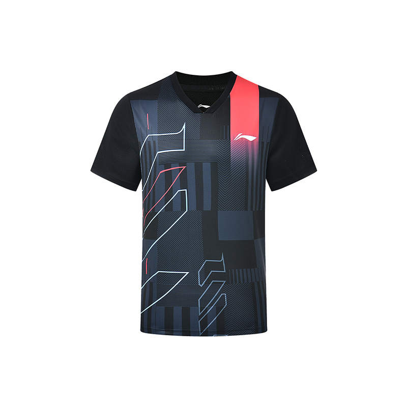 Li-Ning Li Ning Badminton Collection T Shirt Unisex Black