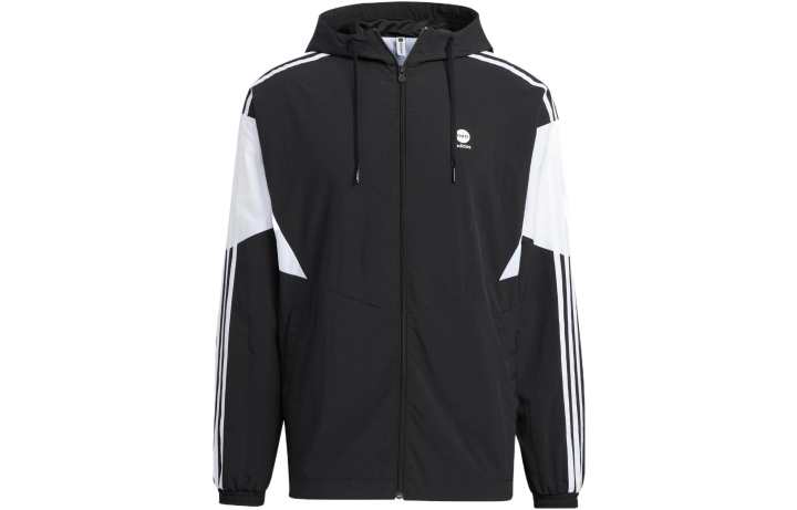 Adidas Adidas Jackets Men's Black Hooded Moderate Other