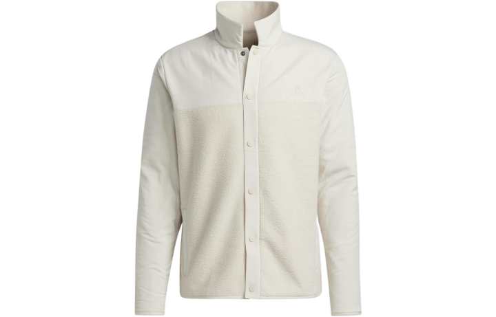 Adidas Adidas Jackets Men's Ecru Lapel Moderate Straight Fit