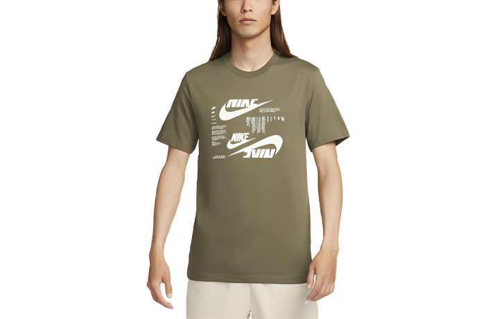 Nike Nike Sportswear T Shirt Men's Medium Olive