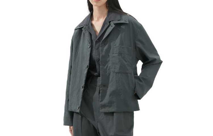 UNIQLO SS23 Jackets & Coats Unisex Dark Gray