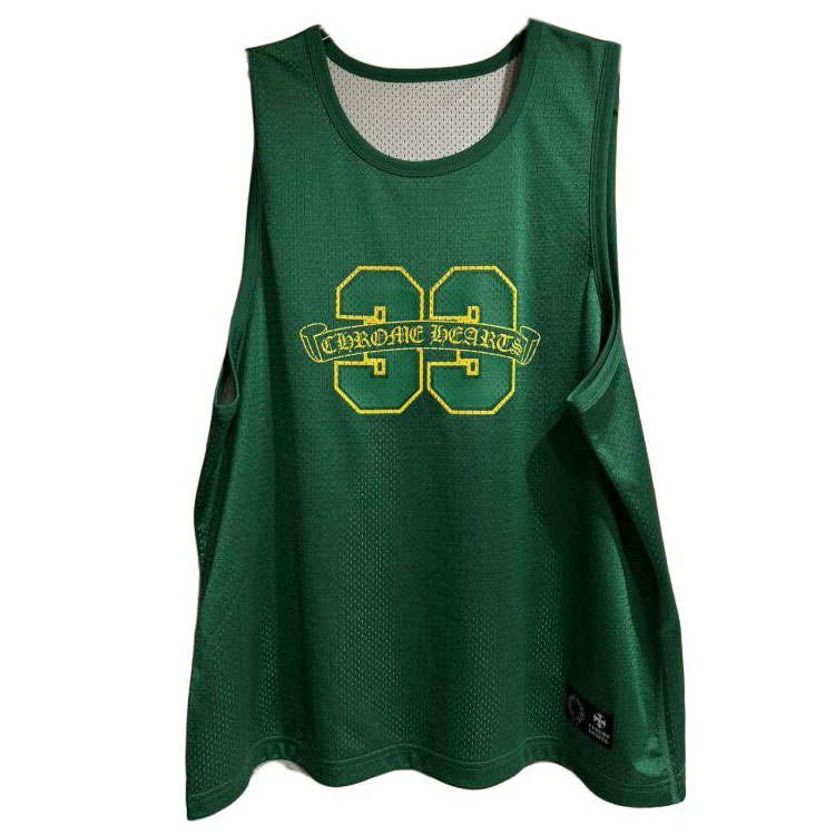 Chrome Hearts FW24 Tank Top Unisex Green