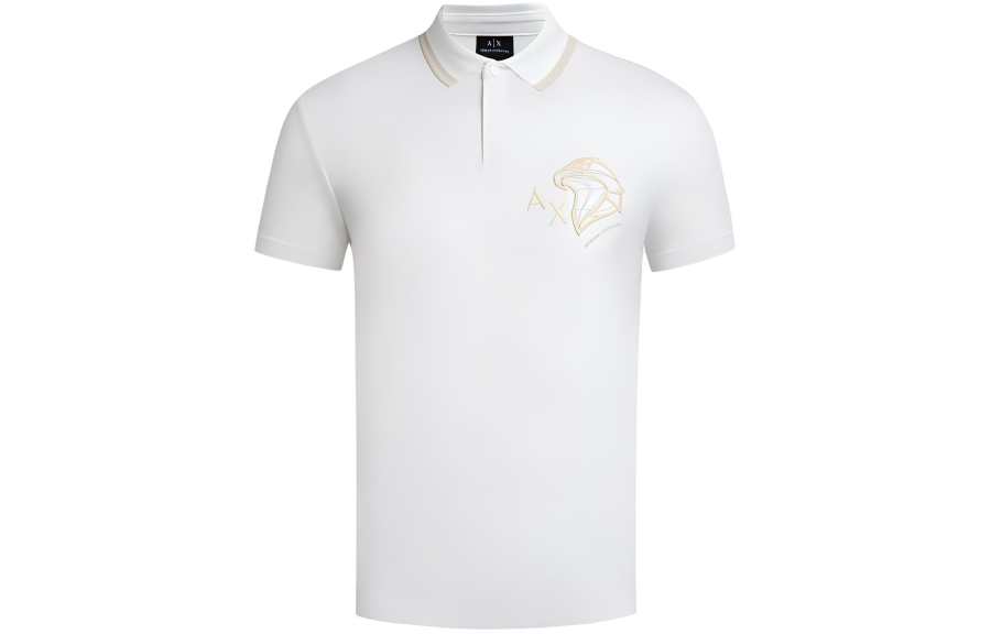 ARMANI EXCHANGE ARMANI EXCHANGEAE SS24 Polo Shirt Men's Ecru
