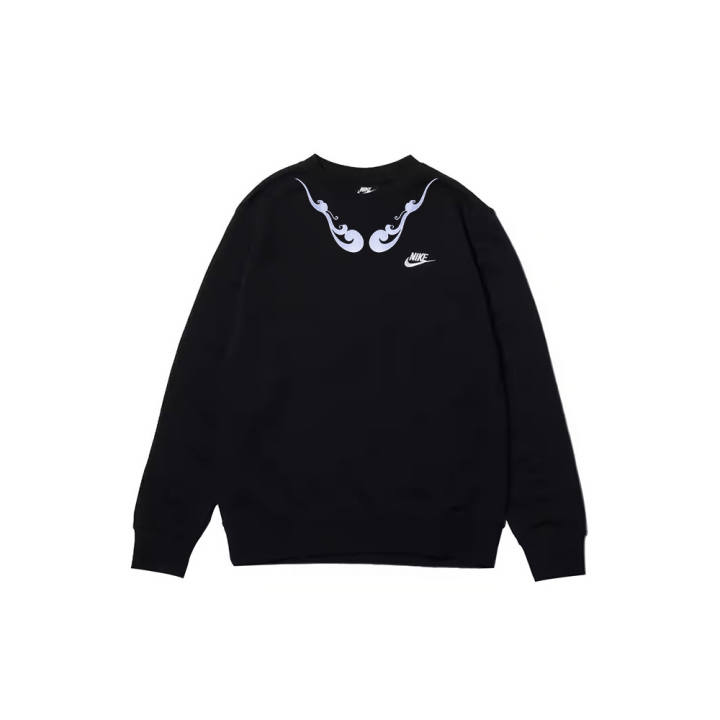 Nike Nike Sweatshirts Men's Black Crew Neck Moderate Regular