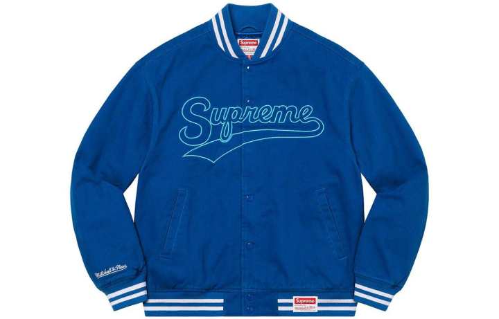 Supreme Supreme Mitchell & Ness Doughboy Twill Varsity Jacket